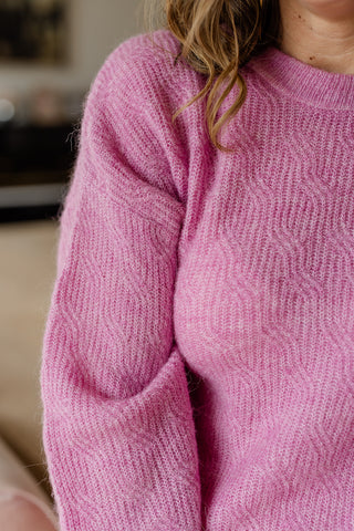Billa roze knit