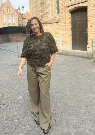 Broek Woven Wide Leg - Lireina