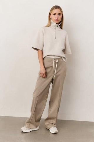 Broek Woven Wide Legmet Koordje - Lireina