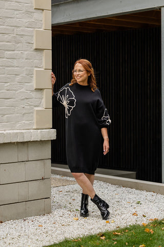 Jurk Met Bloemen - Lireina