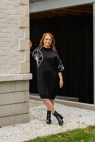 Jurk Met Bloemen - Lireina