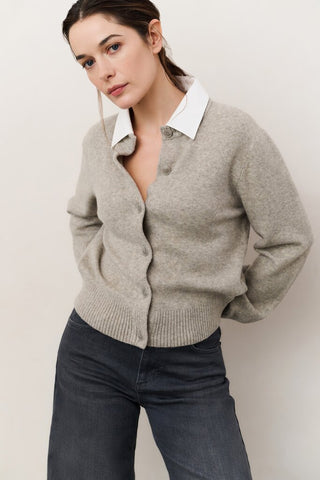 Cardigan met Afneembare Mouwen
