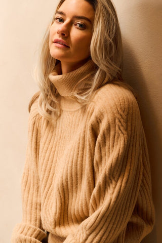 Sweater met Kabelmotief