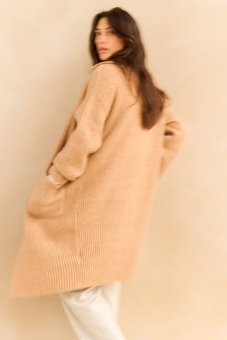 Cardigan Long Heavy Knit