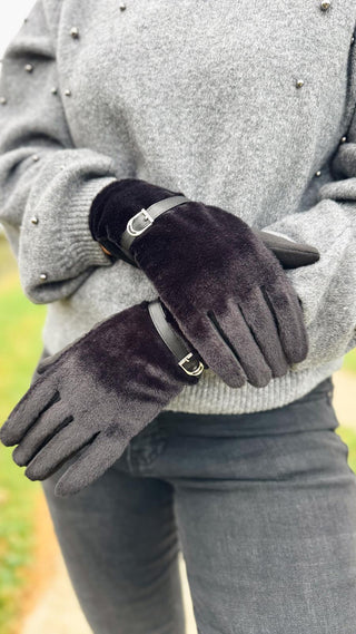 Handschoenen Evie Black