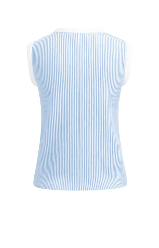 Sweater Geribd zonder Mouwen