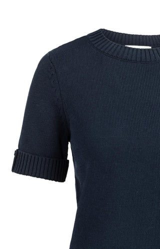 Sweater met Opgerolde Mouwen