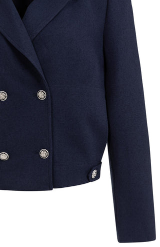 Jas Kort met Dubbele Knopen