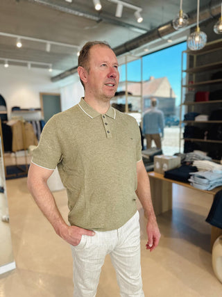 Polo Pistachio Cotton Linen