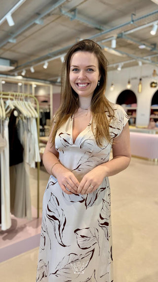 Jurk Clero Midi Printed