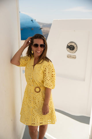 Jurk Broderie Anglaise