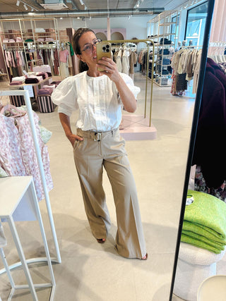 Broek Cloë Belt  / Cotton Tencel L32
