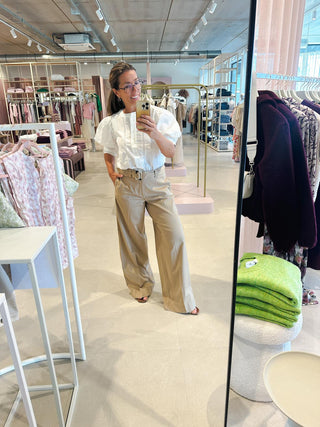 Broek Cloë Belt  / Cotton Tencel L32