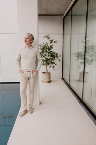 Polo lange mouwen Kostas - Lireina