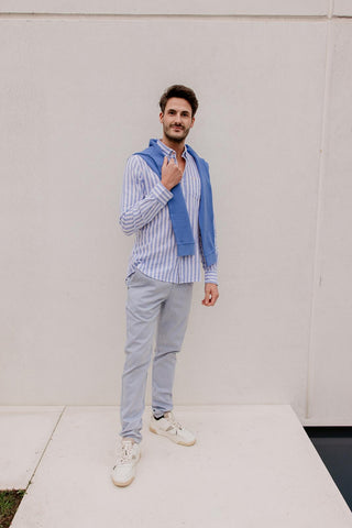 Hemd LS Classic Blue - Lireina