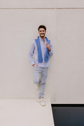 Hemd LS Classic Blue - Lireina