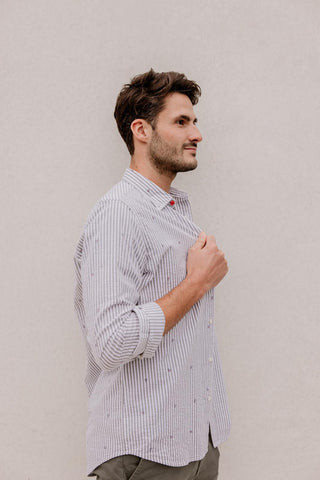 Hemd LS Spring Army - Lireina