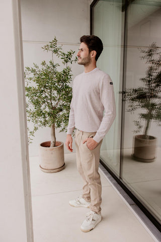 Broek Chino Napier Pinpoint - Lireina