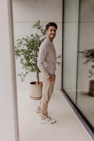 Broek Chino Napier Pinpoint - Lireina