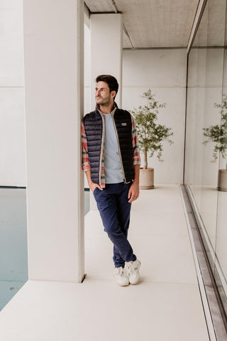 Broek Chino Napier Pinpoint NavySky