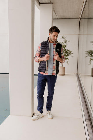 Broek Chino Napier Pinpoint NavySky