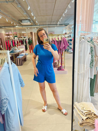 Playsuit Viulmi Victorian Blue