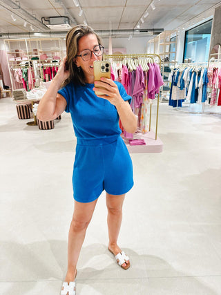 Playsuit Viulmi Victorian Blue