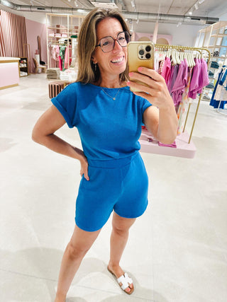 Playsuit Viulmi Victorian Blue