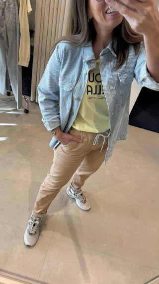 Broek  Johanna Elastische taille