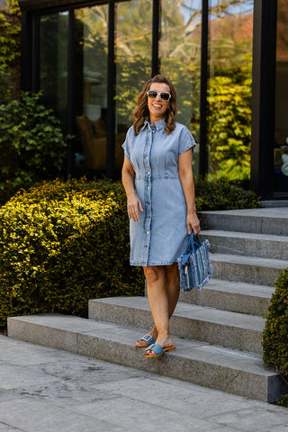 Jurk Bali Kort Denim