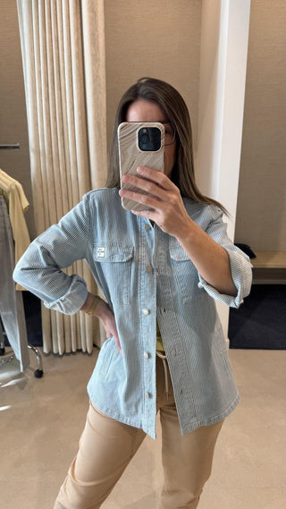 Jas Berenice Lang Gestreept