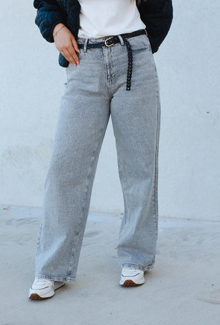Jeans Vifreya Light Grey Denim L32
