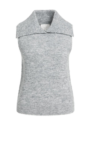 Pull Mouwloos met Kraag