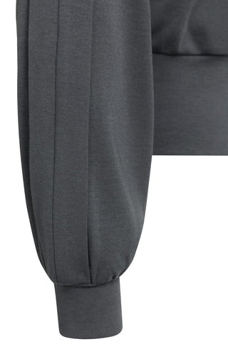 Sweatshirt met Opgevouwen Details
