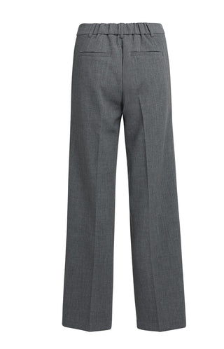 Broek Woven Rechte Pijpen Midwaist