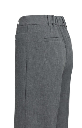 Broek Woven Rechte Pijpen Midwaist