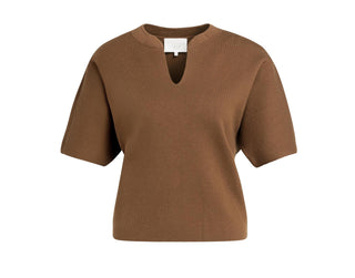 Top Knitted Bomberkraag