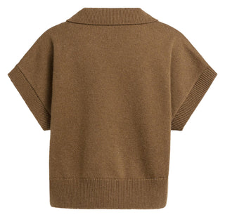 Pull Spencer Knitted met Kraag