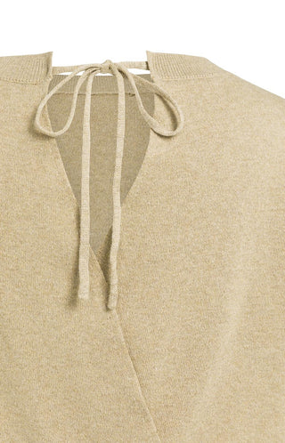 Pull Korte Mouw en Open Rug