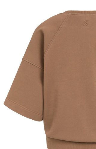 Sweatshirt Gewassen met Korte Mouw