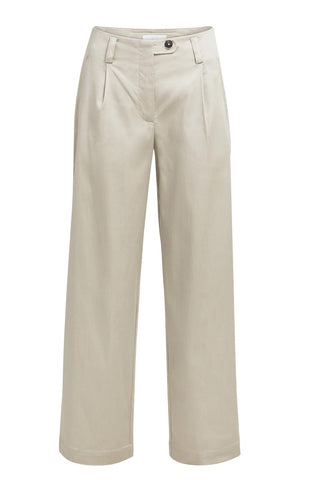Broek Woven Wijd en met Plooien