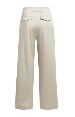 Broek Woven Wijd en met Plooien