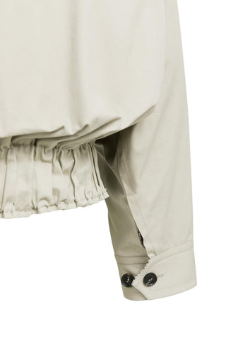 Jas Woven Oversized Geruite Voering