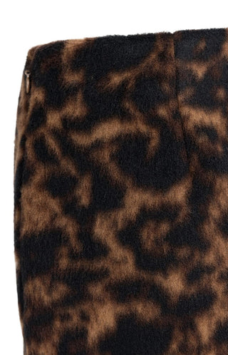 Rok Woven Mini Luipaardprint