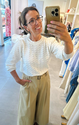 Pull Rosy 3/4