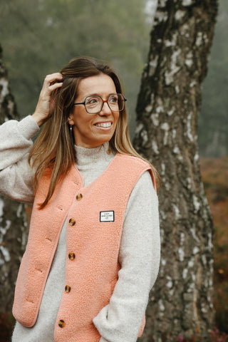 Bodywarmer Come Bouclette