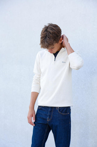 Sweater Half Zipper
