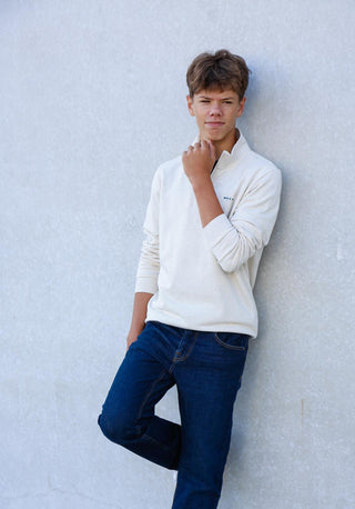 Sweater Half Zipper