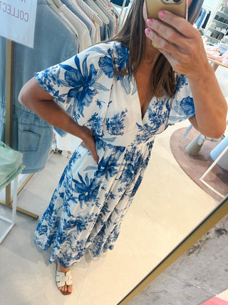 Jurk Bloemenprint Lang