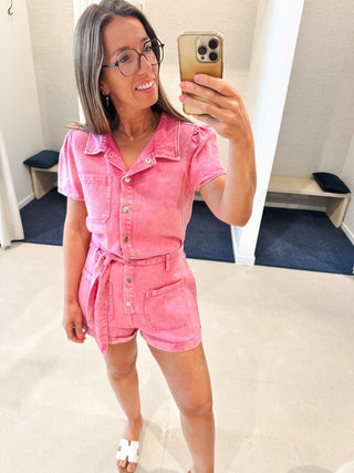 Playsuit Roze Skirt